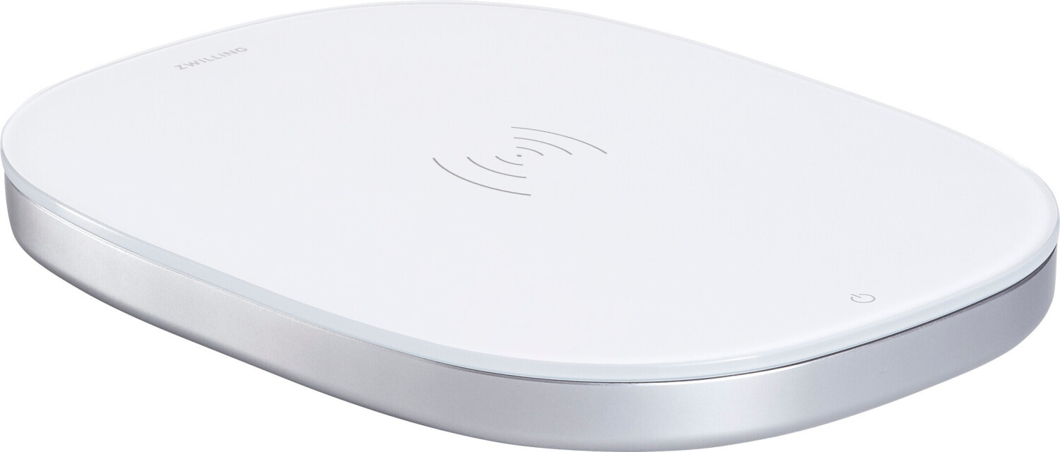 ترازو آشپزخانه زولینگ آلمان ZWILLING Enfinigy | دیجیتال |  شارژ القایی | سفید و نقره ای